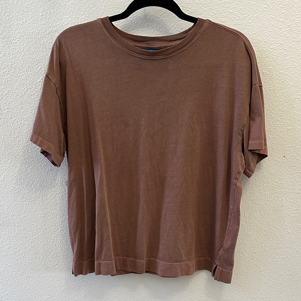 Old Navy Brown Short Sleeve Tee